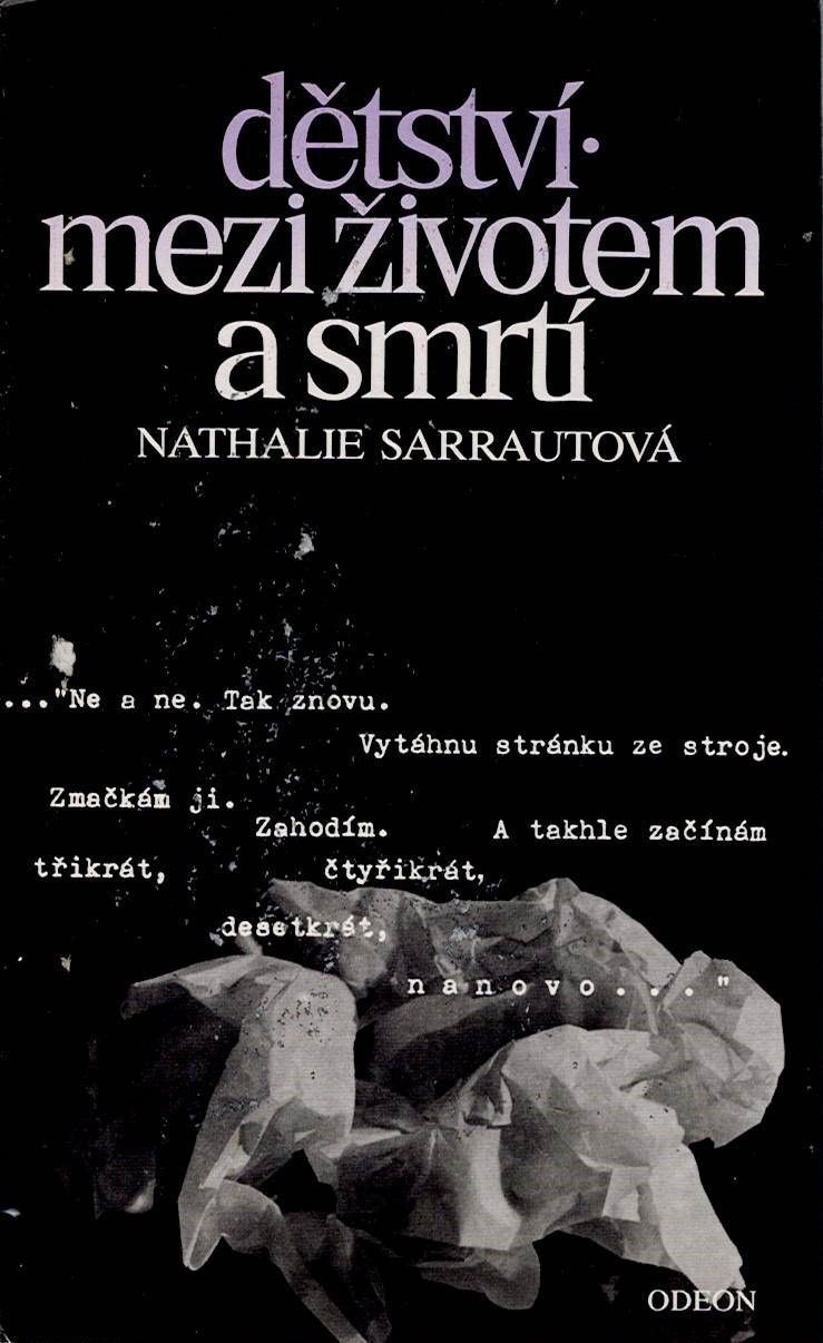 Sarrautová Nathalie: Dětství mezi životem a smrtí