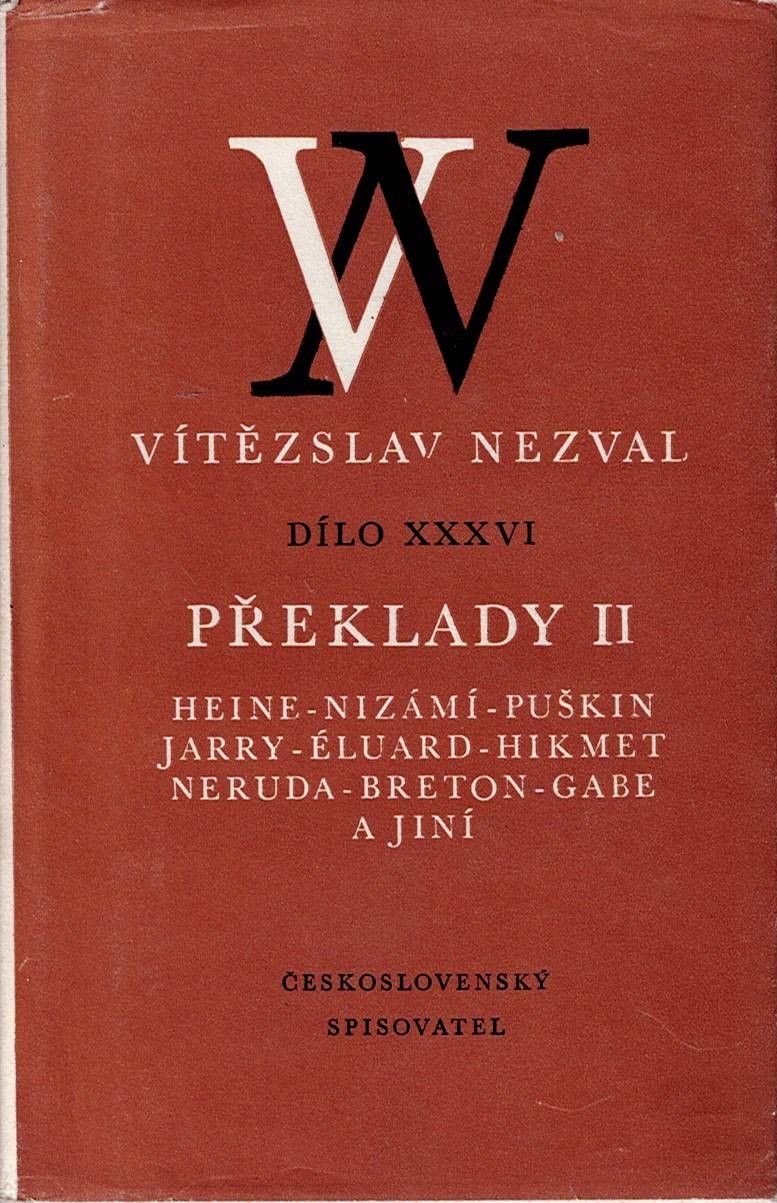 Nezval Vítězslav: Překlady II