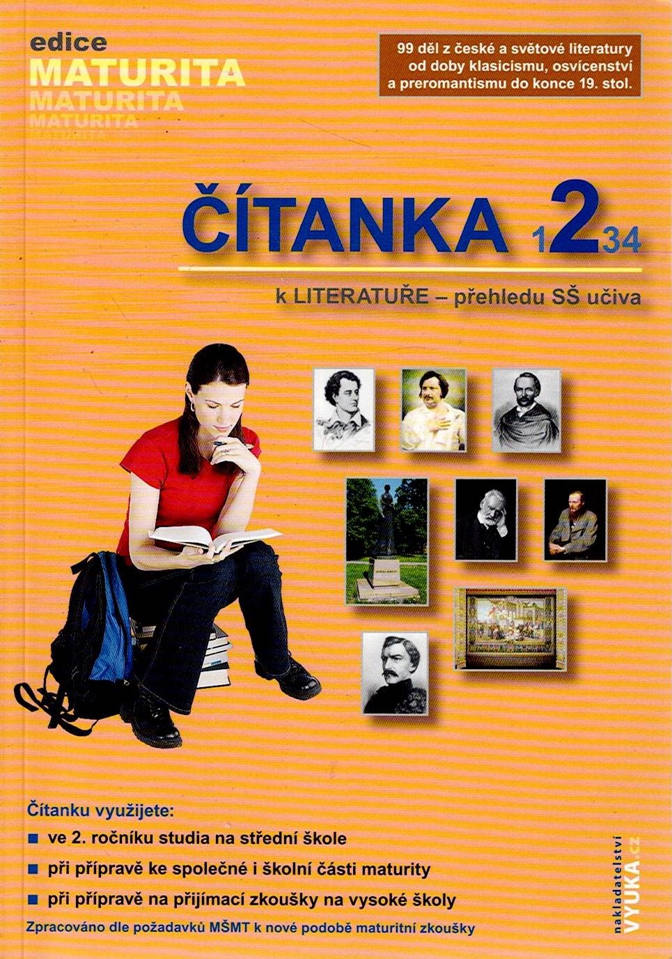 Kostková Markéta: Čítanka 2 k literatuře - přehledu SŠ učiva
