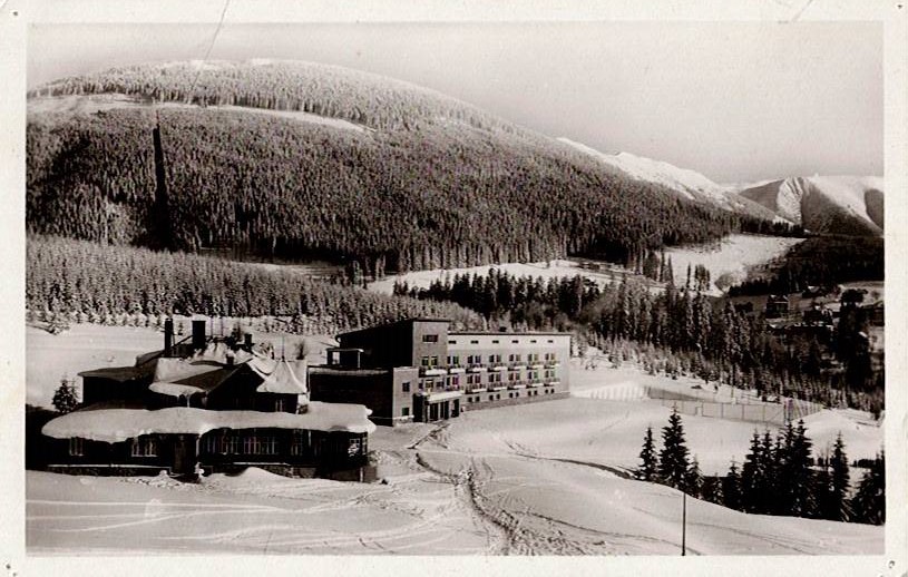 Krkonoše - Špindlerův Mlýn. Voj. výcvikové a rekreační středisko BEDŘICHOV. Rekreační oblast ROH