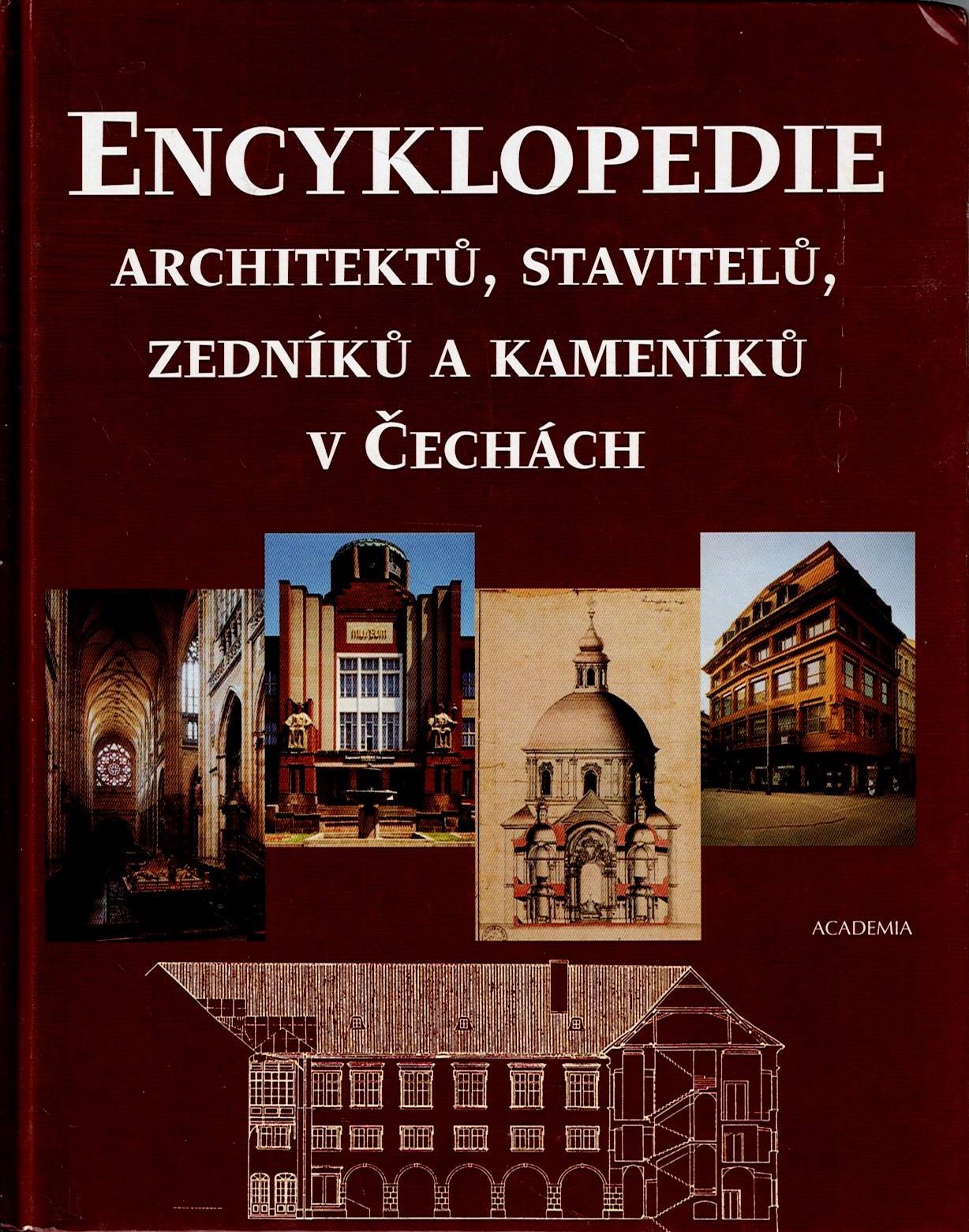 Encyklopedie architektů, stavitelů, zedníků a kameníků v Čechách
