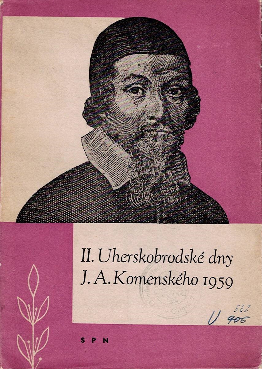 II. Uherskobrodské dny J. A. Komenského 1959