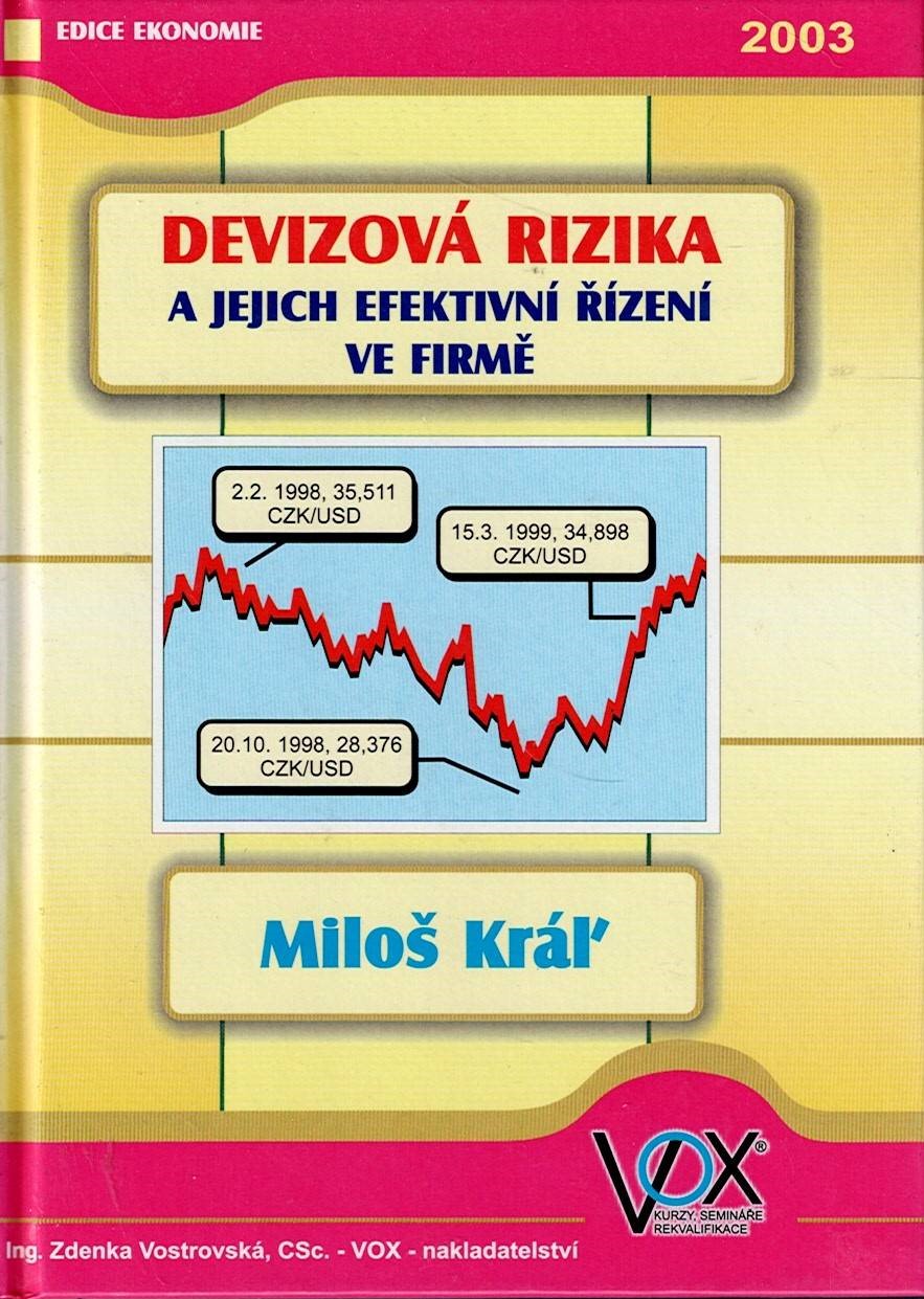 Kráľ Miloš: Devizová rizika a jejich efektivní řízení ve firmě