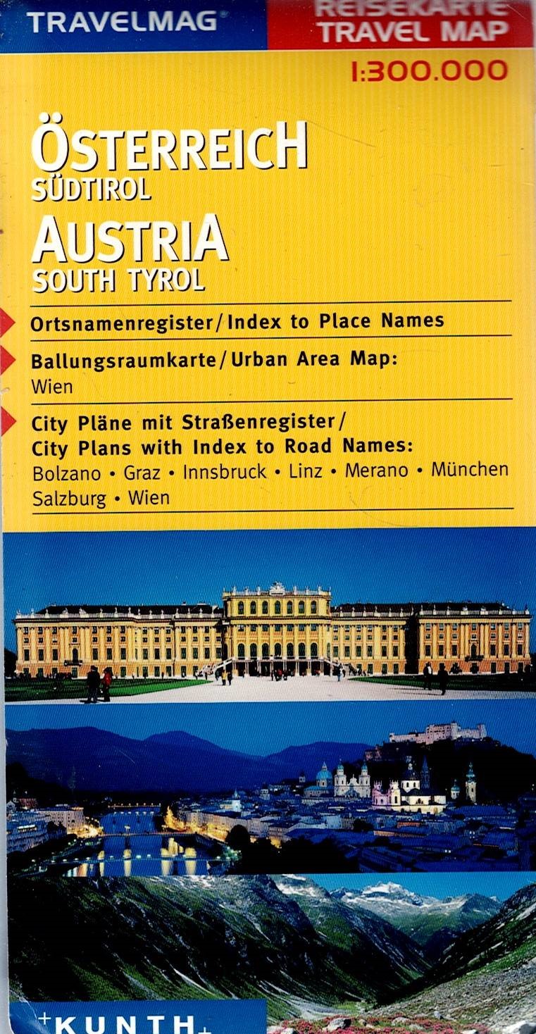 Österreich Südtirol 1:300 000