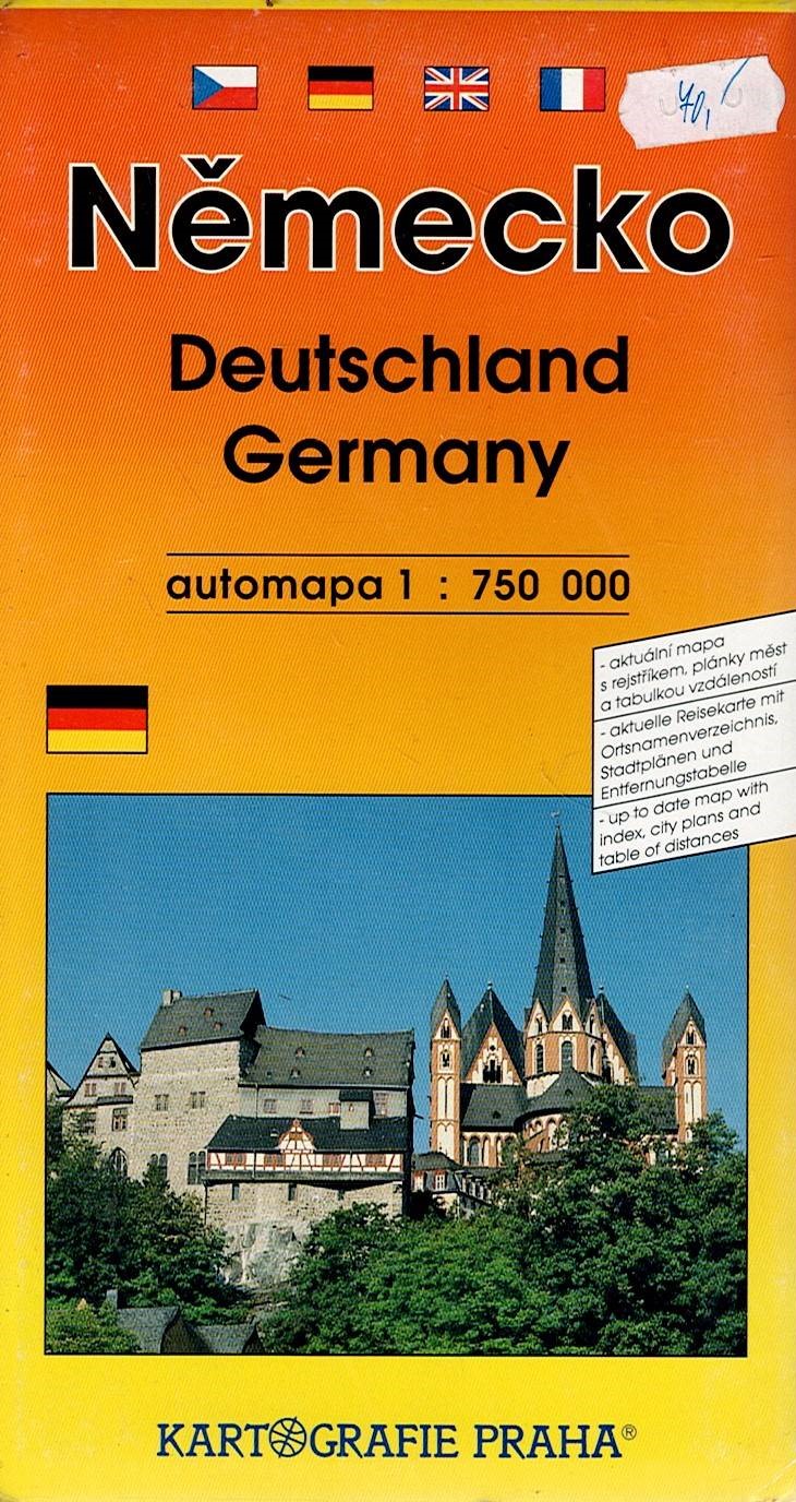 Německo - automapa 1:750 000