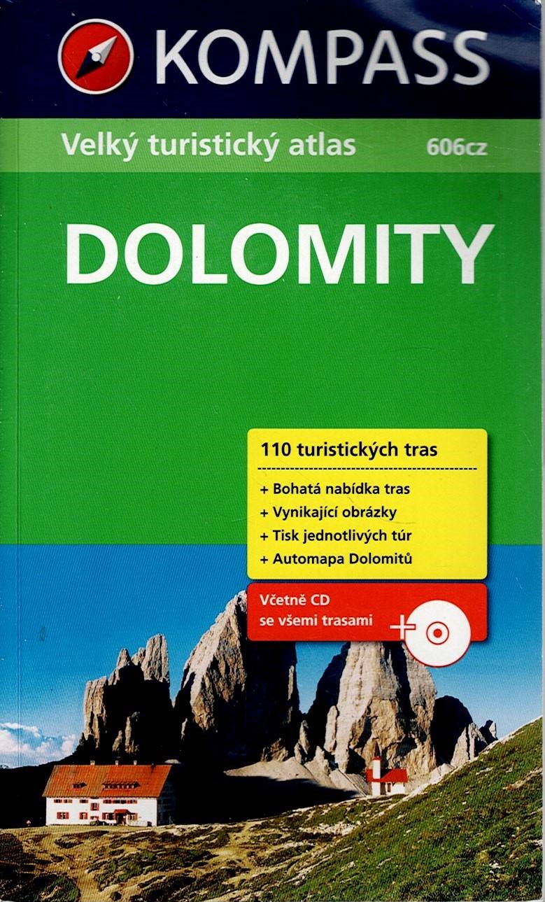 Velký turistický atlas - Dolomity