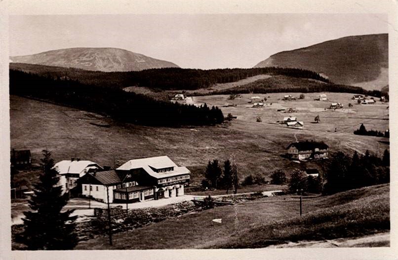 Krkonoše - Pec pod Sněžkou. Zotavovna ROH - U Zeleného potoka