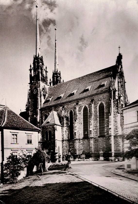Brno. Petrov - gotický dóm