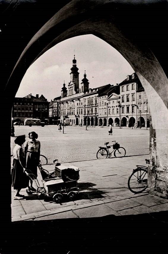 České Budějovice. Žižkovo náměstí.