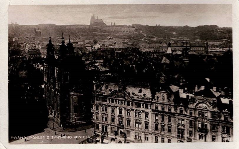 Praha: Pohled z Týnského kostela