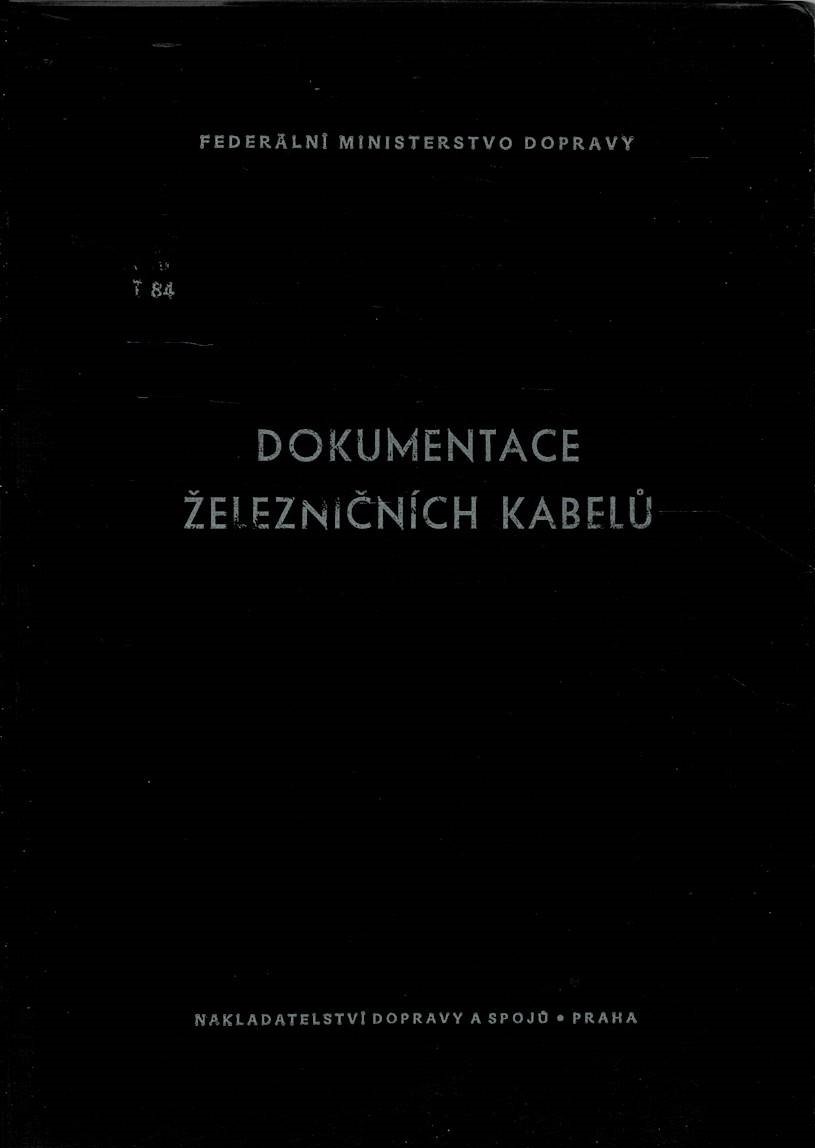 Dokumentace železničních kabelů