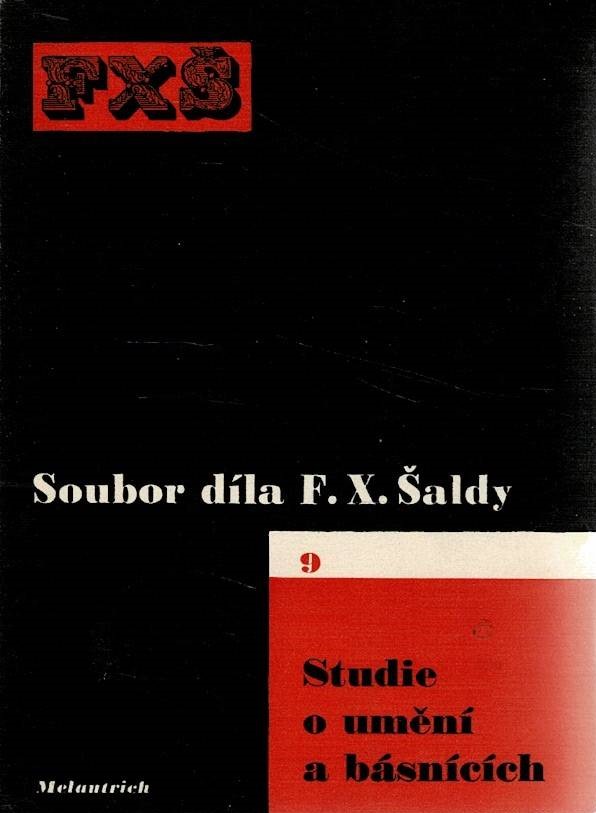 Šalda, F. X.: Studie o umění a básnících