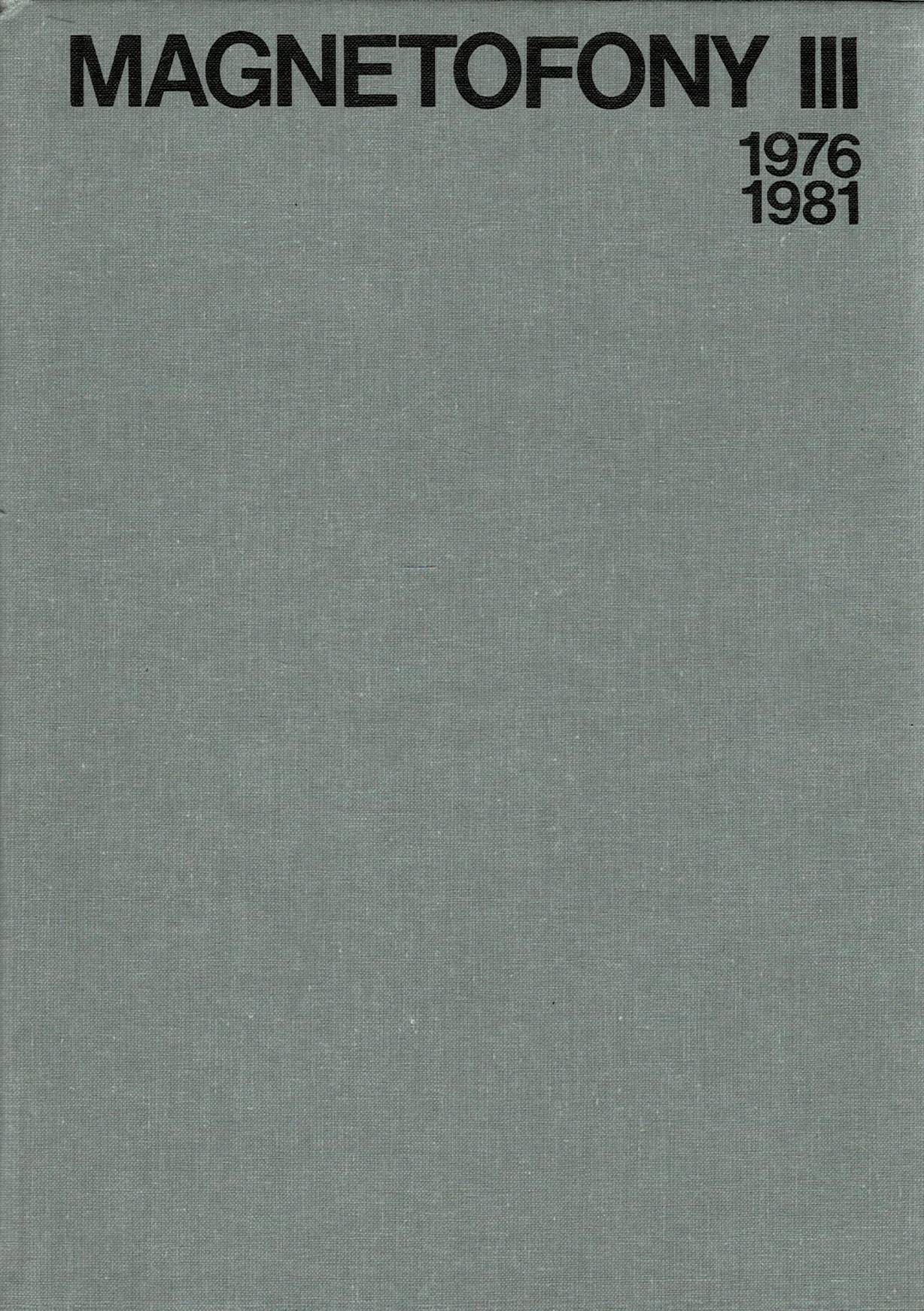 Bozděch, J.: Magnetofony III - 1976-1981