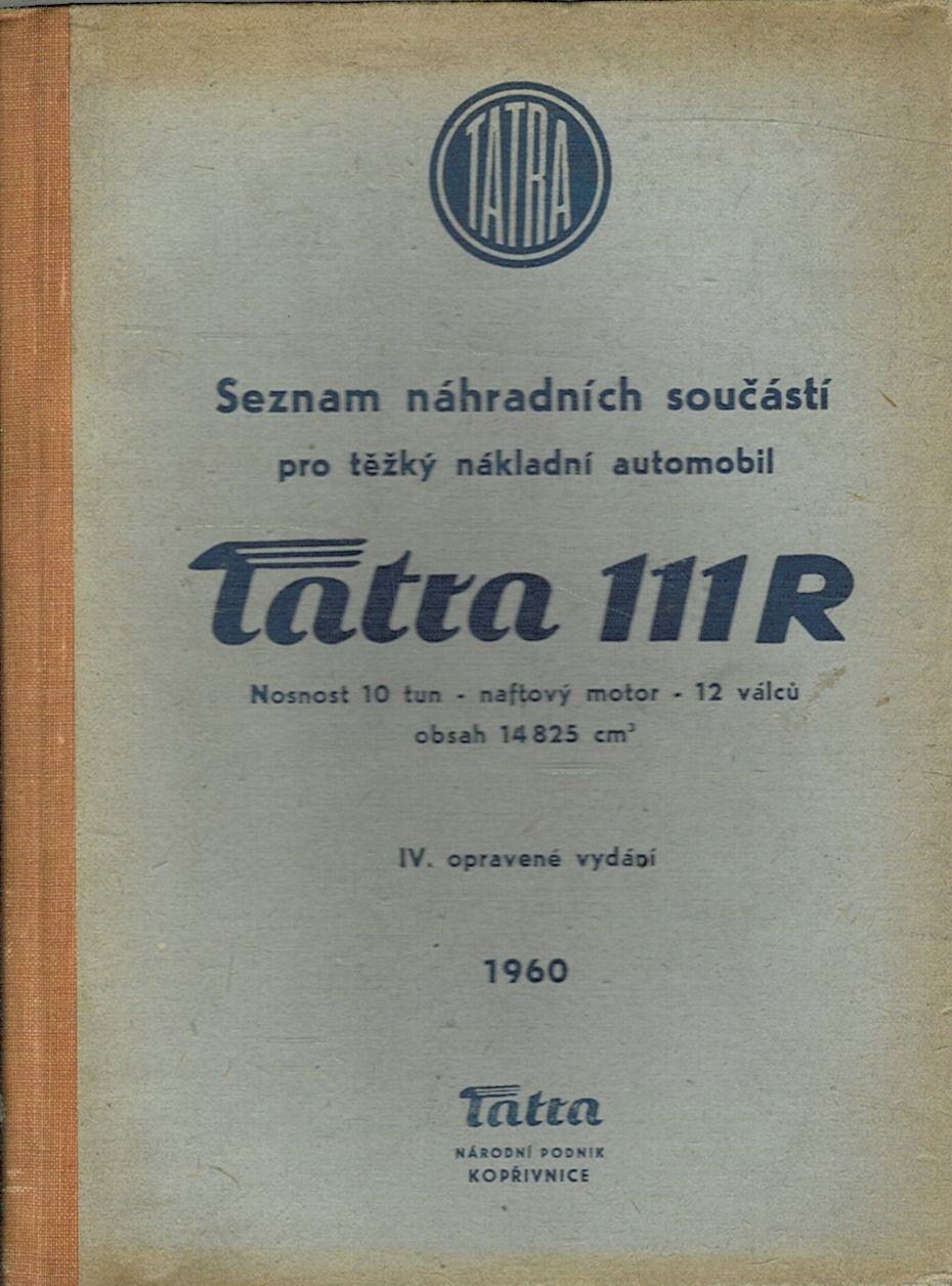 Seznam náhradních součástí pro těžký nákladní automobil Tatra 111R