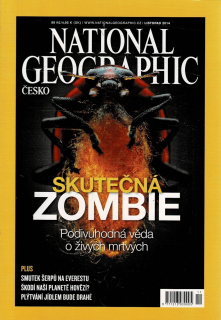 National Geographic listopad 2014 - Skutečná zombie