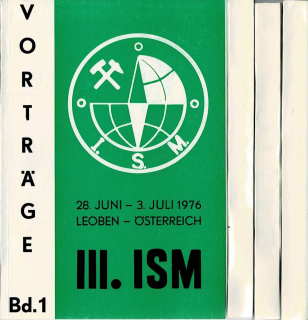 III. Internationalen Symposium für Markscheidewesen Leoben 1976 1-4