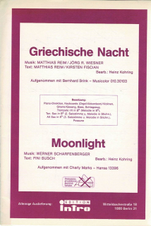 Griechische Nacht/Moonlight