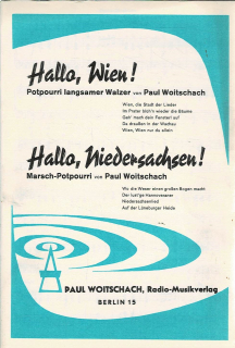 Woitschach Paul: Hallo, Wien!/Hallo, Niedersachsen!