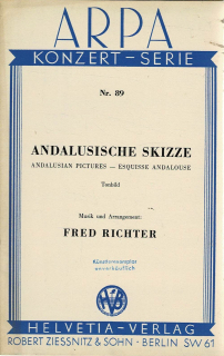 Richter Fred: Andalusische Skizze