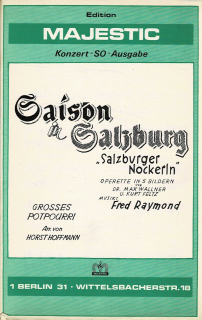 Raymond Fred: Saison in Salzburg (Salzburger Nockeln)