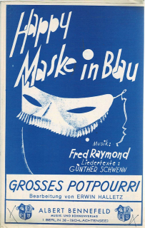 Raymond Fred: Maske in Blau - Grosses Potpourri