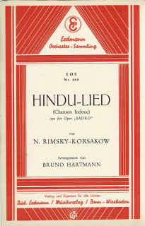 Rimsky-Korsakow: Hindu-lied (Chanson Indoue) aus der Opera "Sadko"