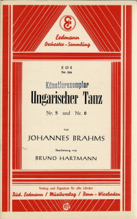 Brahms Johannes: Ungarischer Tanz Nr. 5 und Nr. 6