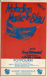 Raymond Fred: Melodien Maske in Blau