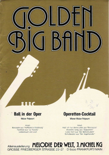 Golden Big Band - Ball in der Oper/Operetten-Cocktail