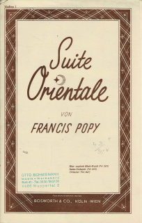 Popy Francis: Suite Orientale