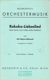 Meyer-Helmund Erik: Rokoko-Liebeslied