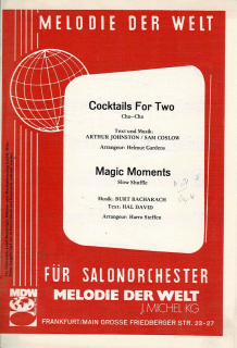 Johnston,Coslow/Bacharach: Cocktails For Two/Magic Moments