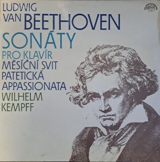 Ludwig van Beethoven: Sonáty pro klavír - Měsíční svit, Patetická, Appassionata
