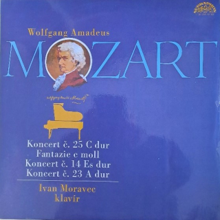 Mozart: Koncert č. 25 C dur, č. 14 Es dur, č. 23 A dur, Fantazie c moll