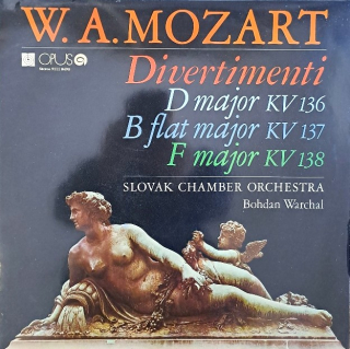 W. A. Mozart: Divertimenti D major KV 136, B flat major KV 137, F major KV 138