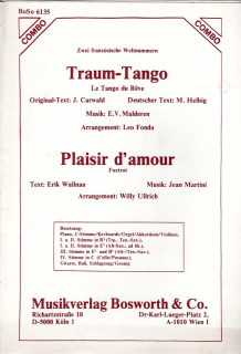 Carwald (Helbig), Malderen/Wallnau, Martini: Traum-Tango/Plaisir d’amour